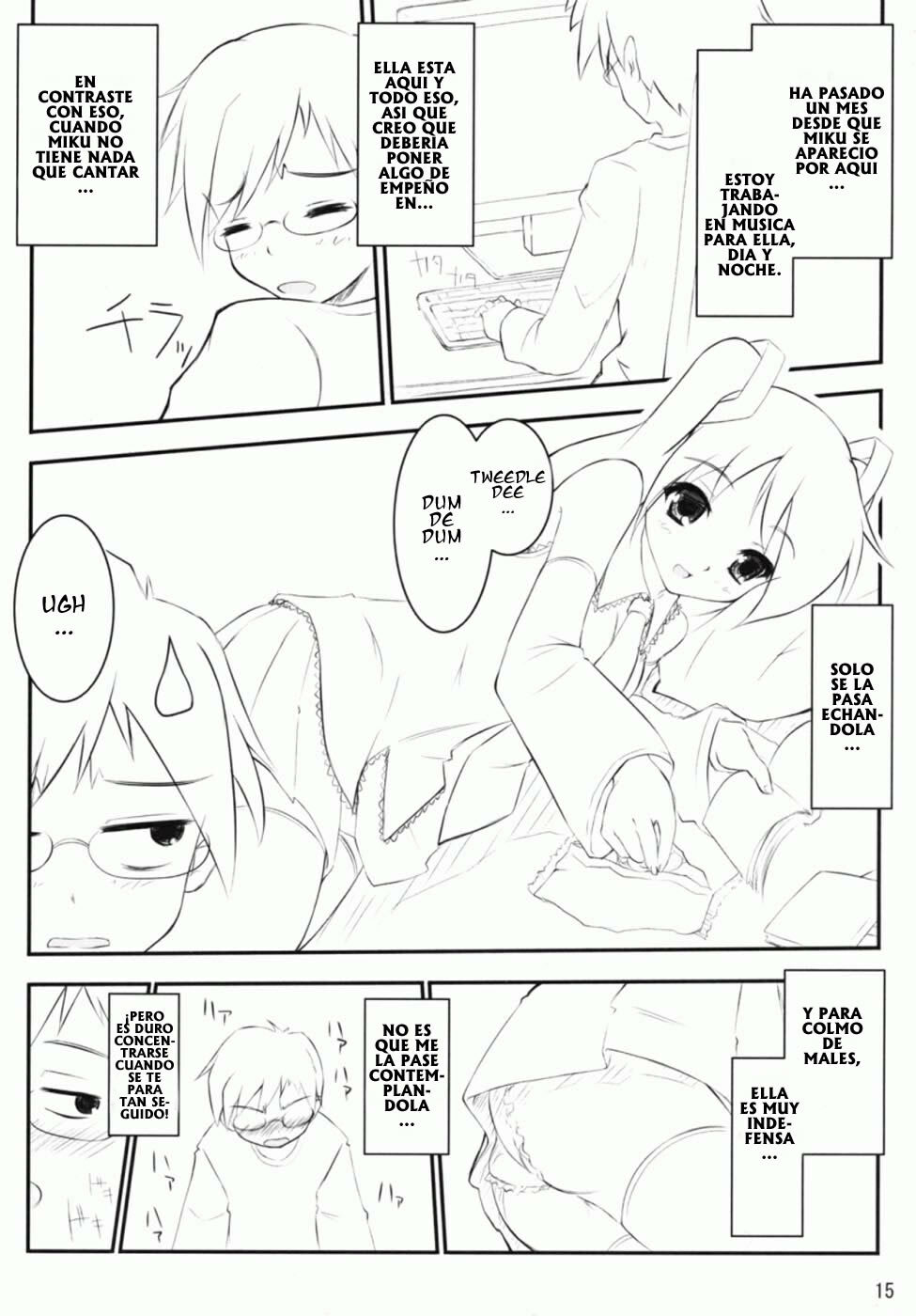 (SC37) [Nukowata (Various)] Mikuwata (Vocaloid) [Spanish] [Jedah12] page 14 full