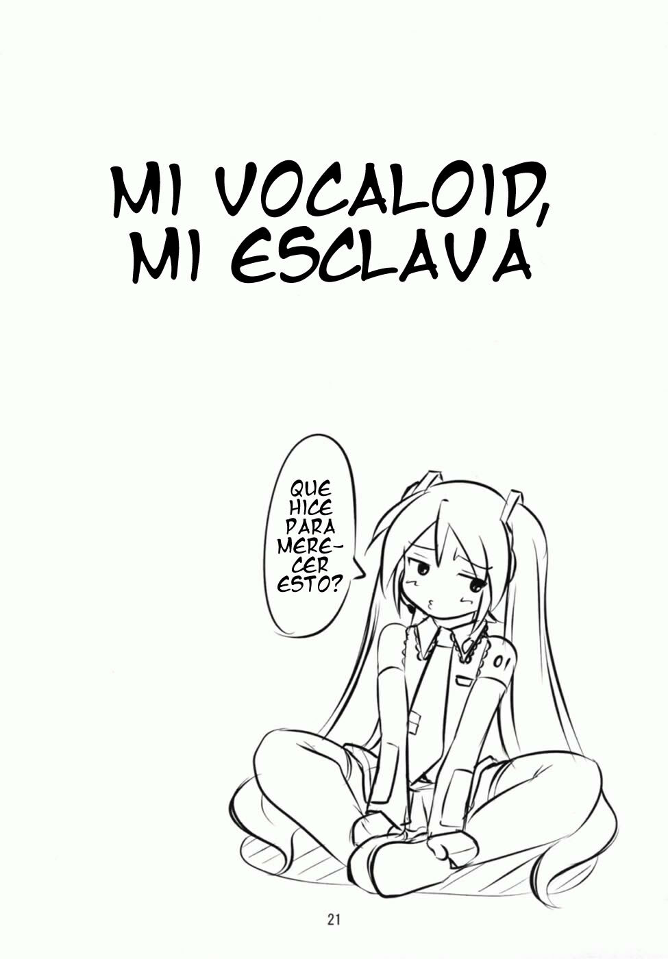 (SC37) [Nukowata (Various)] Mikuwata (Vocaloid) [Spanish] [Jedah12] page 20 full