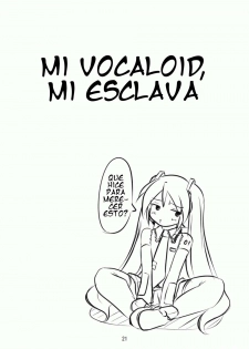 (SC37) [Nukowata (Various)] Mikuwata (Vocaloid) [Spanish] [Jedah12] - page 20