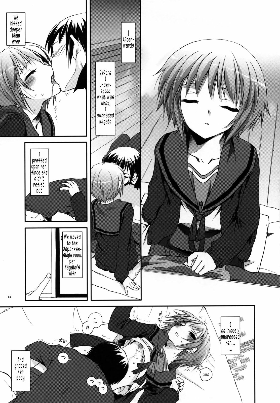 (Nagato Matsuri Daisuki) [Digital Lover (Nakajima Yuka)] D.L. action 39 (The Melancholy of Haruhi Suzumiya) [English] [Tonigobe] page 13 full