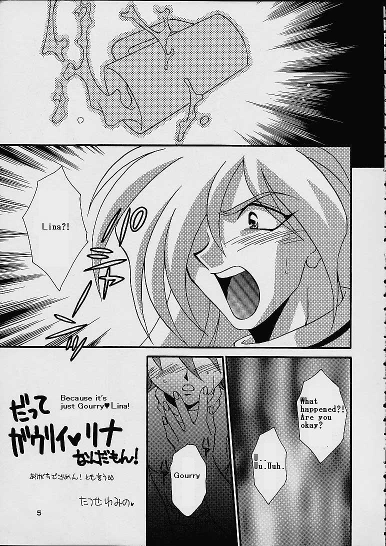 (C52) [Dark Water (Mikuni Saho, Tatsuse Yumino)] BOMBER GIRL (Slayers) [English] page 4 full