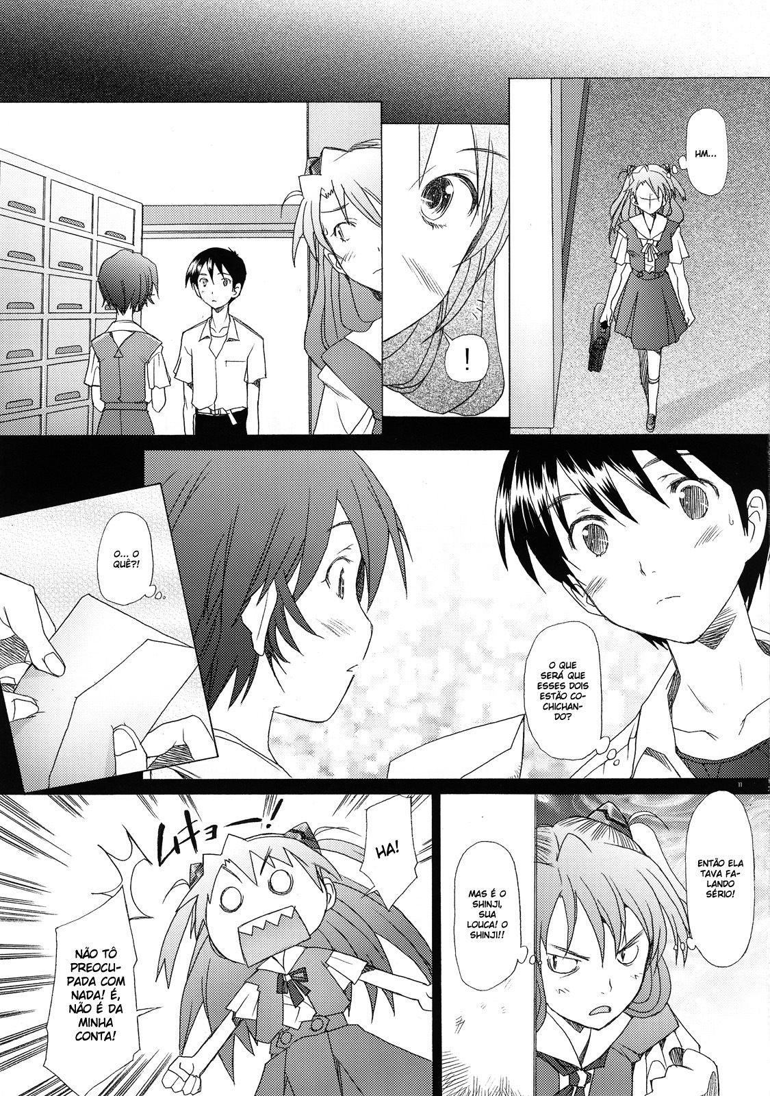 (C72) [Kohakutei (Sakai Hamachi)] Confusion LEVEL A (Neon Genesis Evangelion) [Portuguese-BR] page 11 full