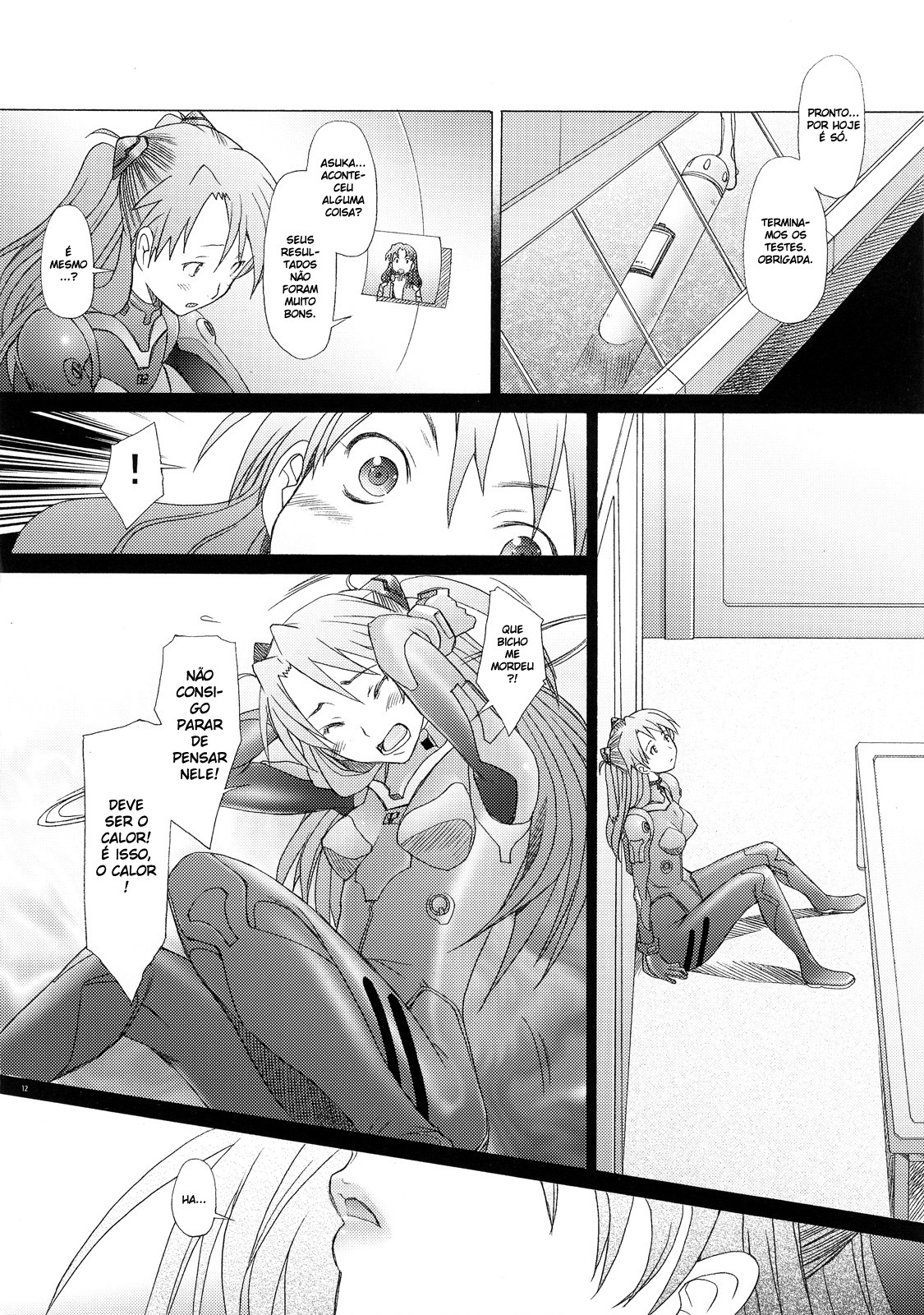 (C72) [Kohakutei (Sakai Hamachi)] Confusion LEVEL A (Neon Genesis Evangelion) [Portuguese-BR] page 12 full