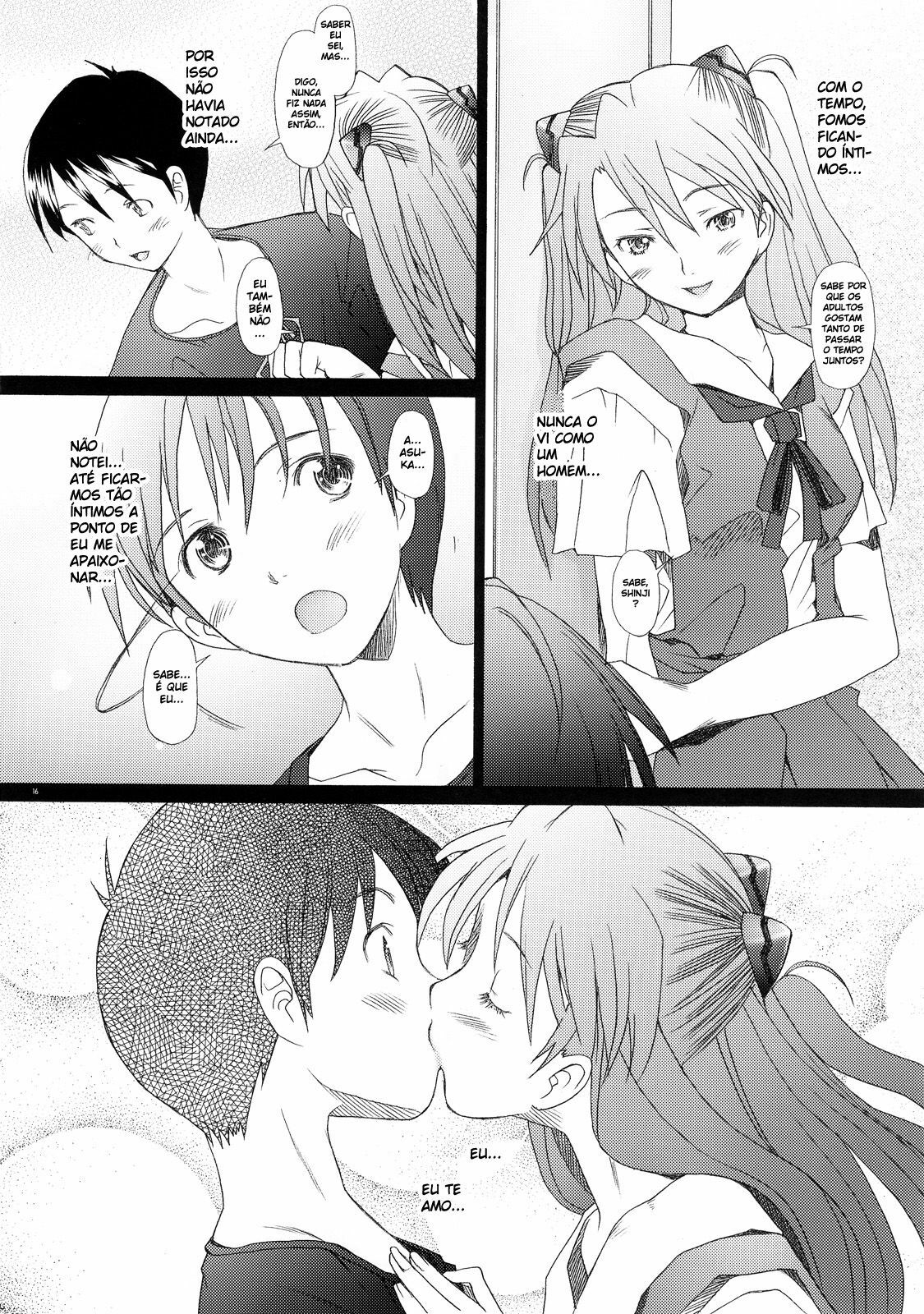 (C72) [Kohakutei (Sakai Hamachi)] Confusion LEVEL A (Neon Genesis Evangelion) [Portuguese-BR] page 16 full