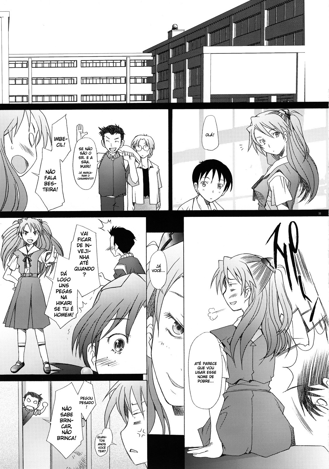 (C72) [Kohakutei (Sakai Hamachi)] Confusion LEVEL A (Neon Genesis Evangelion) [Portuguese-BR] page 33 full