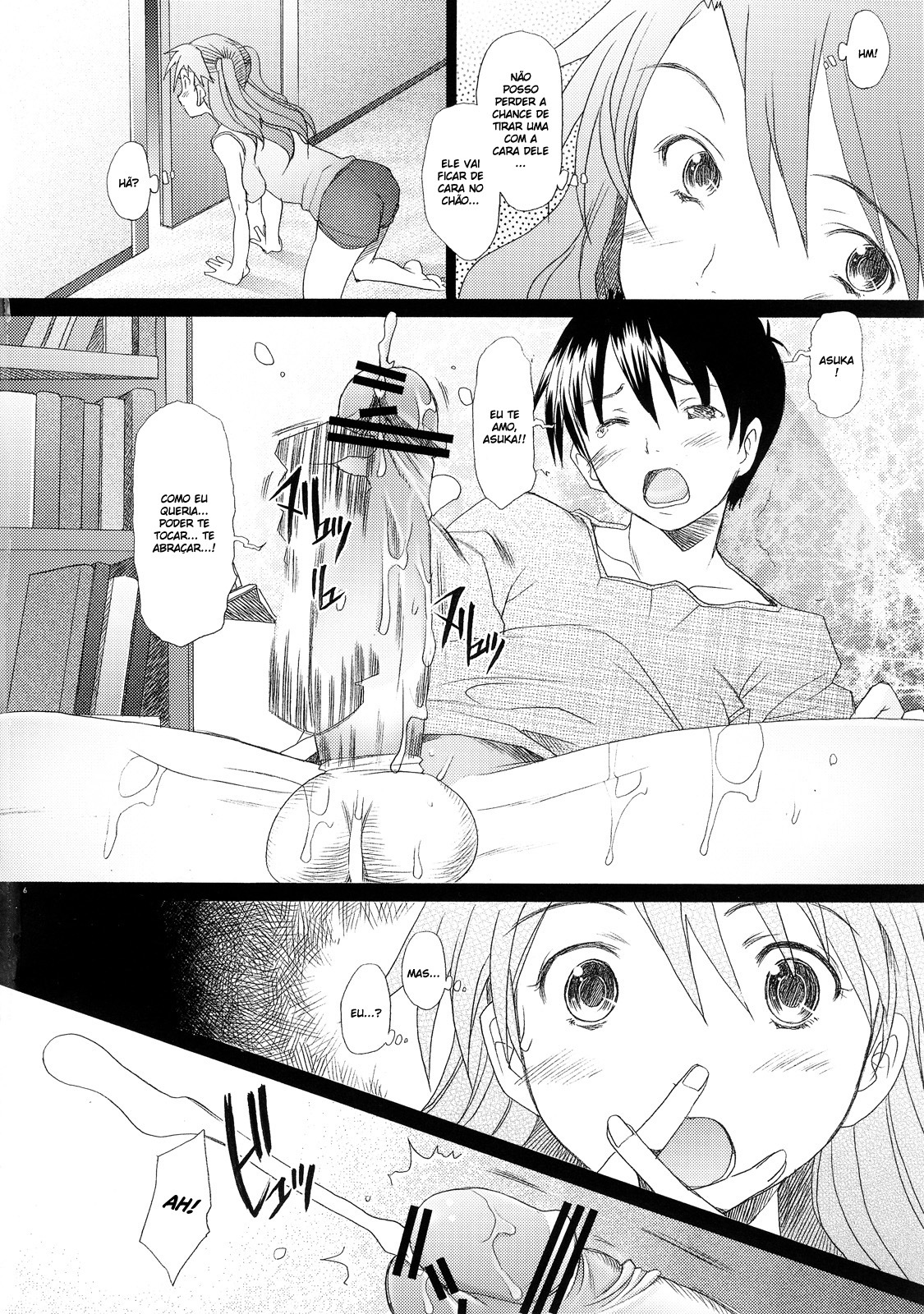 (C72) [Kohakutei (Sakai Hamachi)] Confusion LEVEL A (Neon Genesis Evangelion) [Portuguese-BR] page 6 full