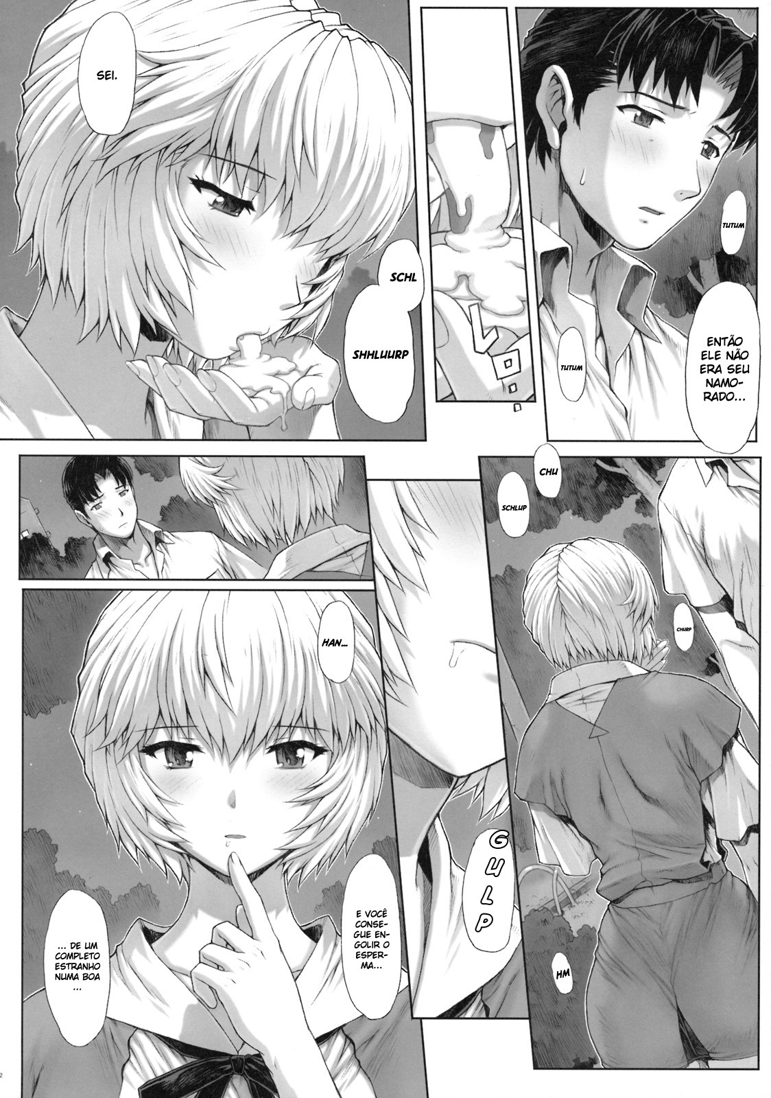 (C76) [Nakayohi Mogudan (Mogudan)] Ayanami Dai 2 Kai (Neon Genesis Evangelion) [Portuguese-BR] [BartSSJ] page 14 full