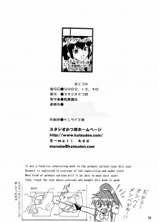 (C63) [Studio Katsudon (Manabe Jouji)] Barnette Book (Vandread) - page 33