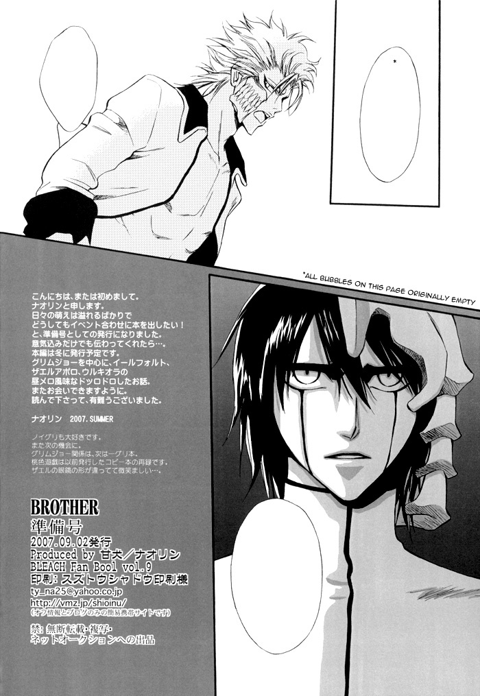 (SUPERKansai13) [Amainu (Naorin)] Brother Junbigou (Bleach) [English] [DPScanlations] page 17 full