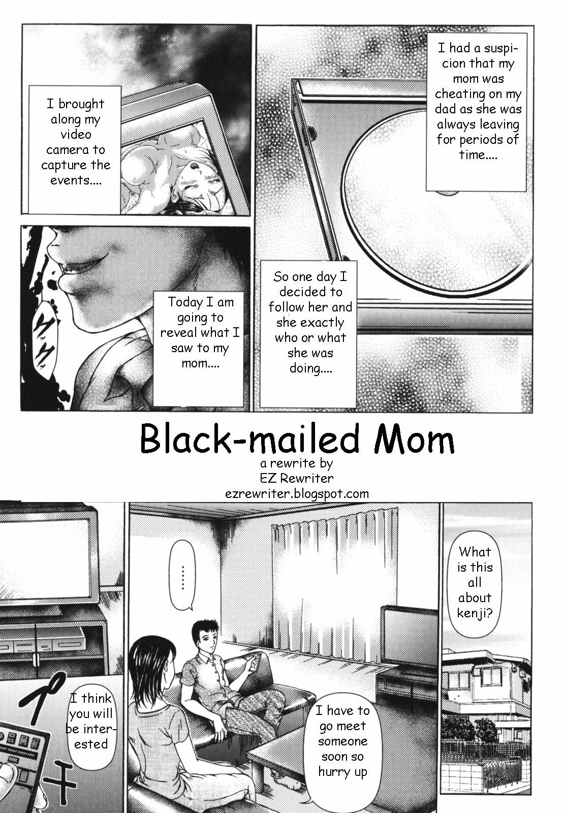 Black-mailed Mom Pt. 1-2 [English] [Rewrite] [EZ Rewriter] page 1 full