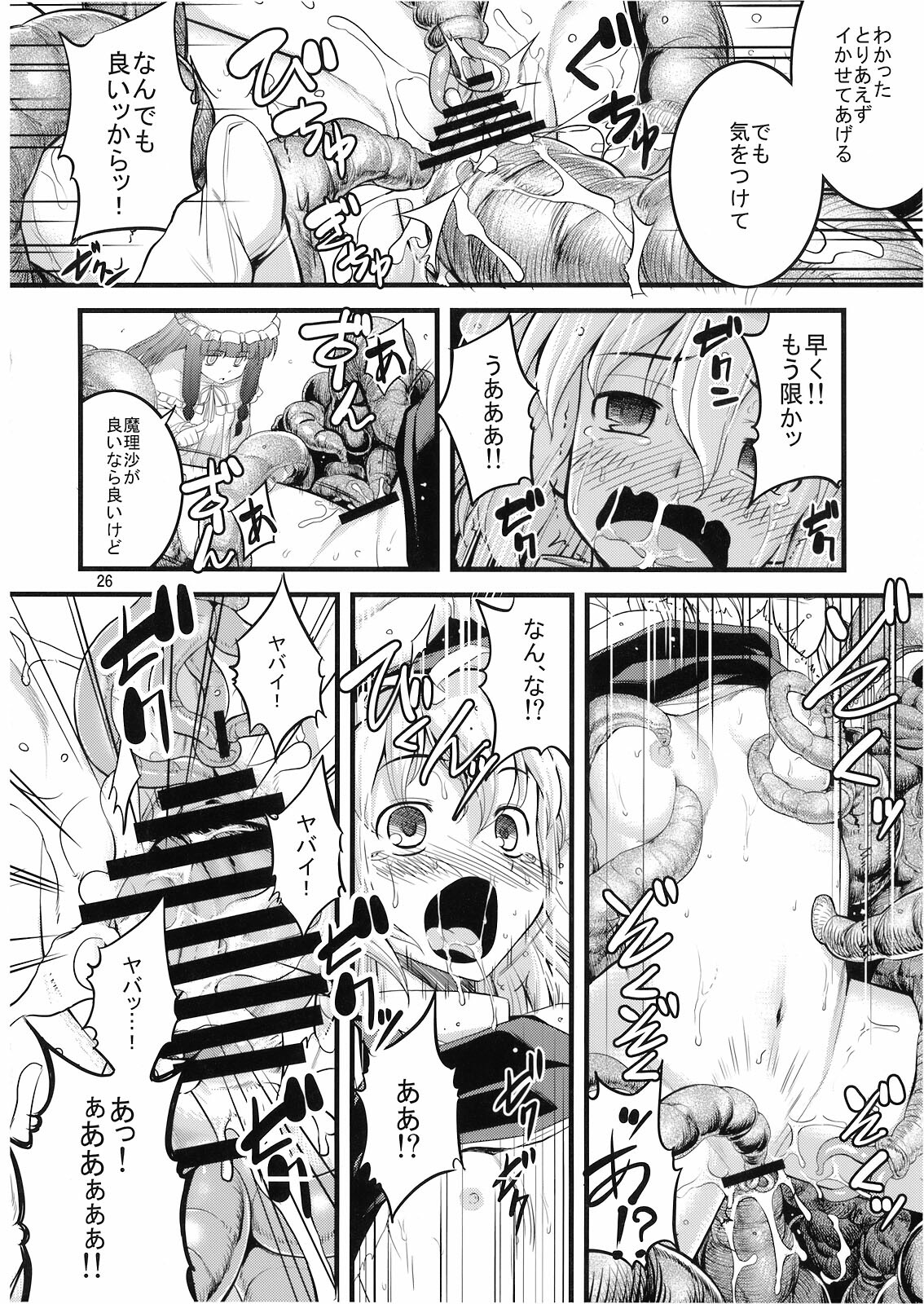 (C76) [FAKESTAR & RUBBISH SelecTing Squad (kari suke, Miharu, Namonashi)] T (Touhou ProjecT) page 26 full