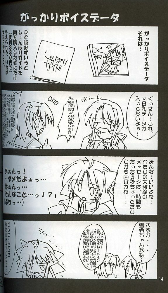 (C62) [ARUKU DENPATOU NO KAI (Kimura Shuuichi)] KONE KONE FANDISC (Mizuiro) page 12 full