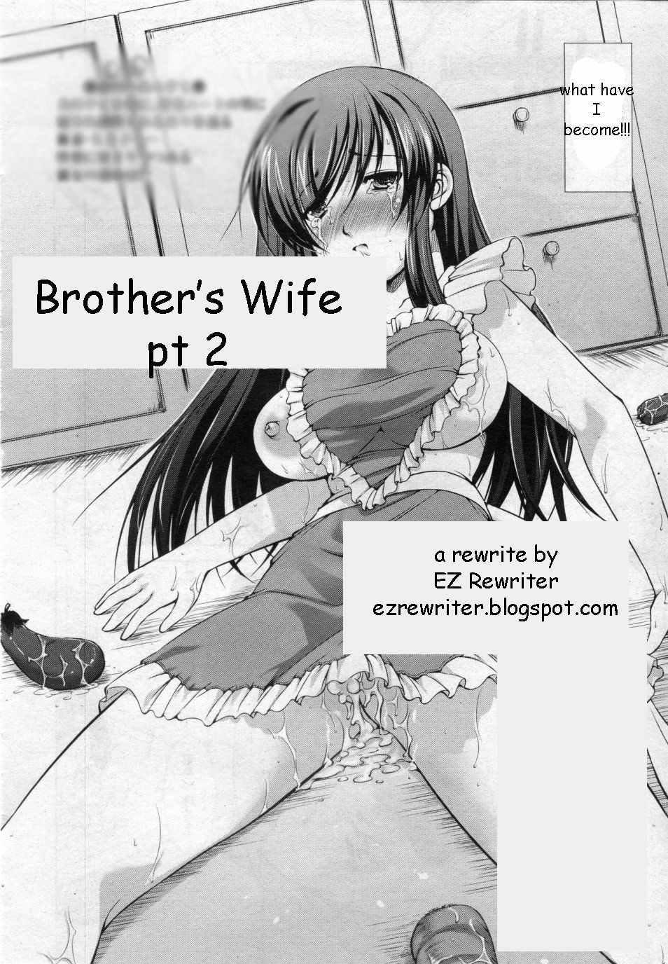 Brother's Wife Pt. 1-2 [English] [Rewrite] [EZ Rewriter] page 22 full