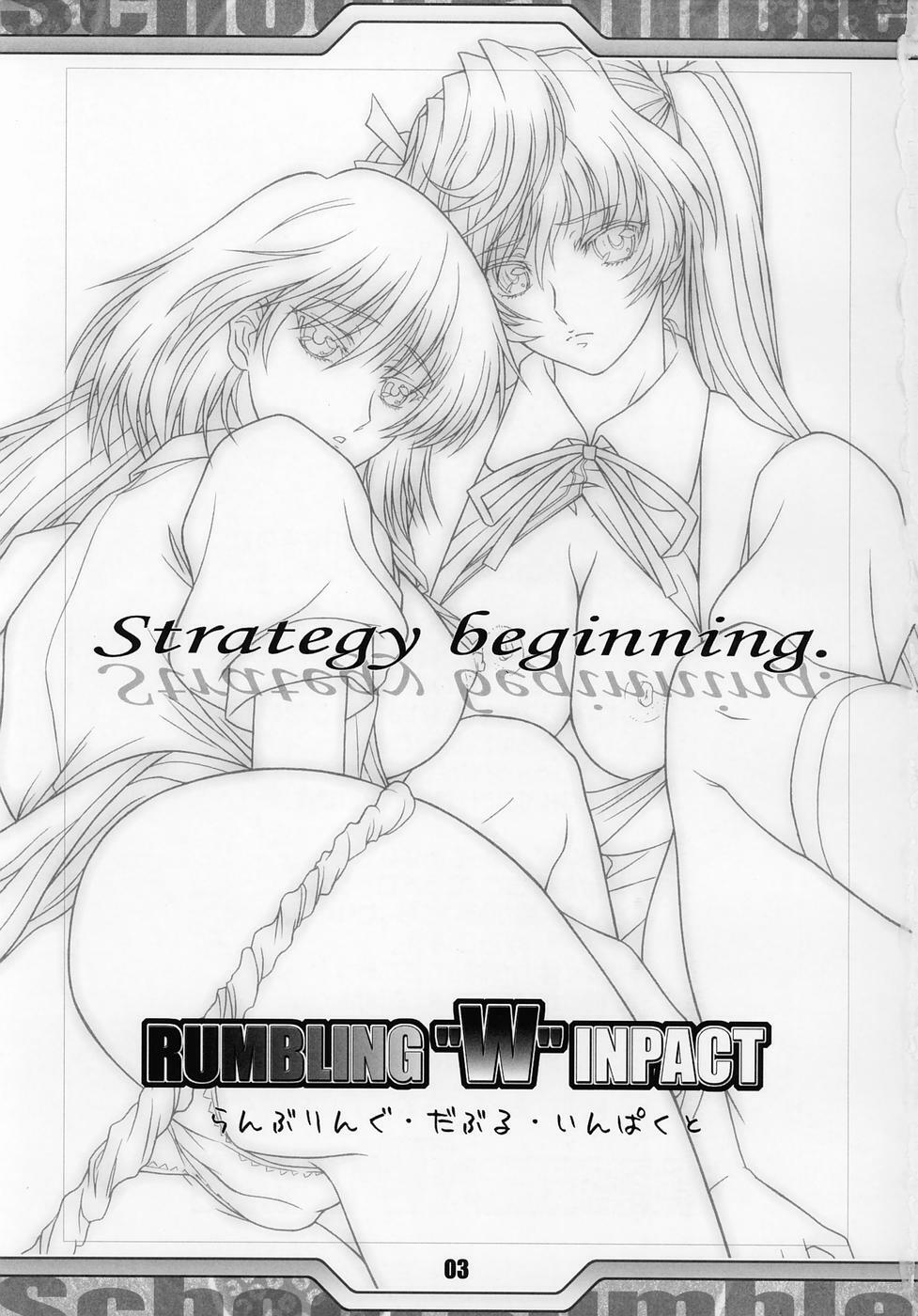 (C68) [Tange Kentou Club (Various)] Rumbling W Inpact (School Rumble) page 2 full