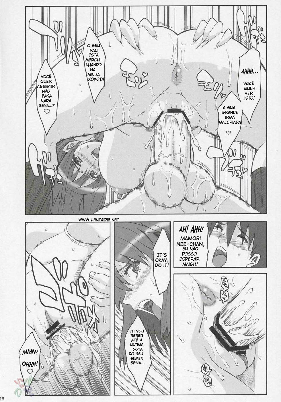 (Comic Castle 2005) [Youkai Tamanokoshi (CHIRO)] RENEWS (Eyeshield 21) [Portuguese-BR] [Hentaipie.net] page 15 full