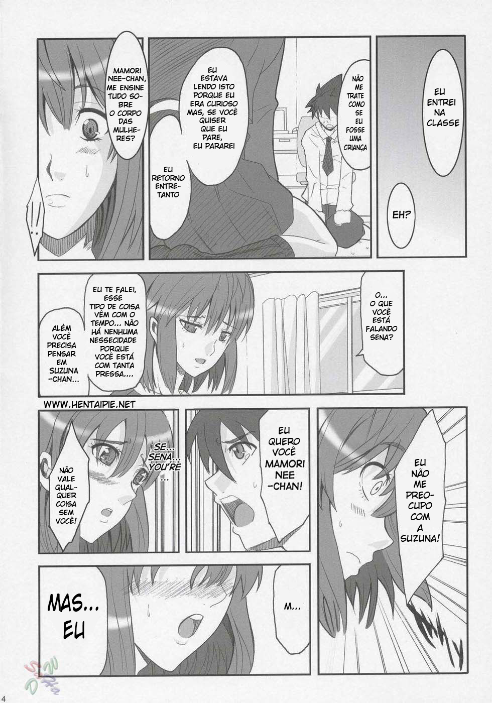 (Comic Castle 2005) [Youkai Tamanokoshi (CHIRO)] RENEWS (Eyeshield 21) [Portuguese-BR] [Hentaipie.net] page 3 full