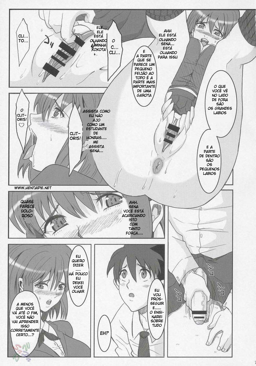 (Comic Castle 2005) [Youkai Tamanokoshi (CHIRO)] RENEWS (Eyeshield 21) [Portuguese-BR] [Hentaipie.net] page 6 full