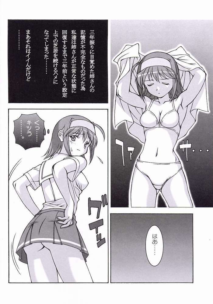 (C62) [DOUDANTSUTSUJITOMONOKAI, Nagugoya, Doudantsutsuji, Kagurazaka Nagu] Akane Genri Shugi (Kimi ga Nozomu Eien) page 2 full