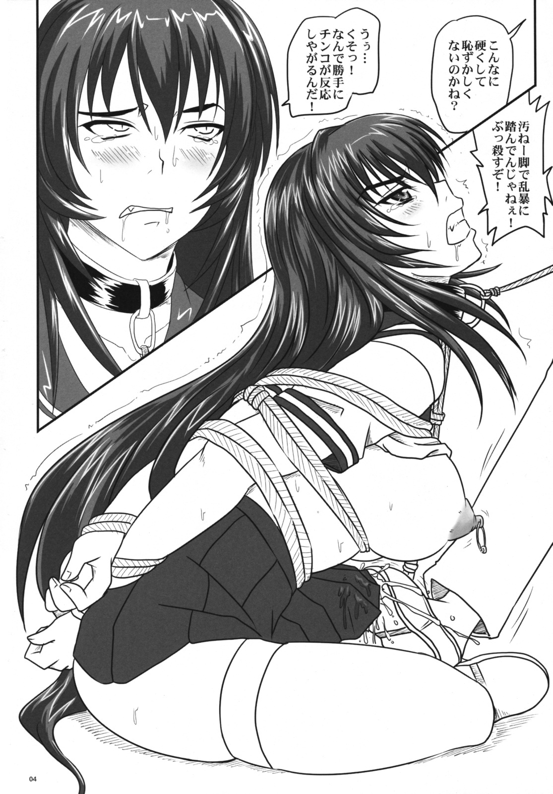 (C76) [Nozarashi (Nozarashi Satoru)] Kyouhime-sama Chijoku Kutsujoku Yonjuunana Renpatsu!! page 3 full