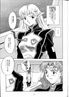 (C58) [PX-Dan Nihon Shibu (Honda Kurio)] Animer 2001 (Big O, Blue Submarine No. 6, Crest of the Stars) - page 4