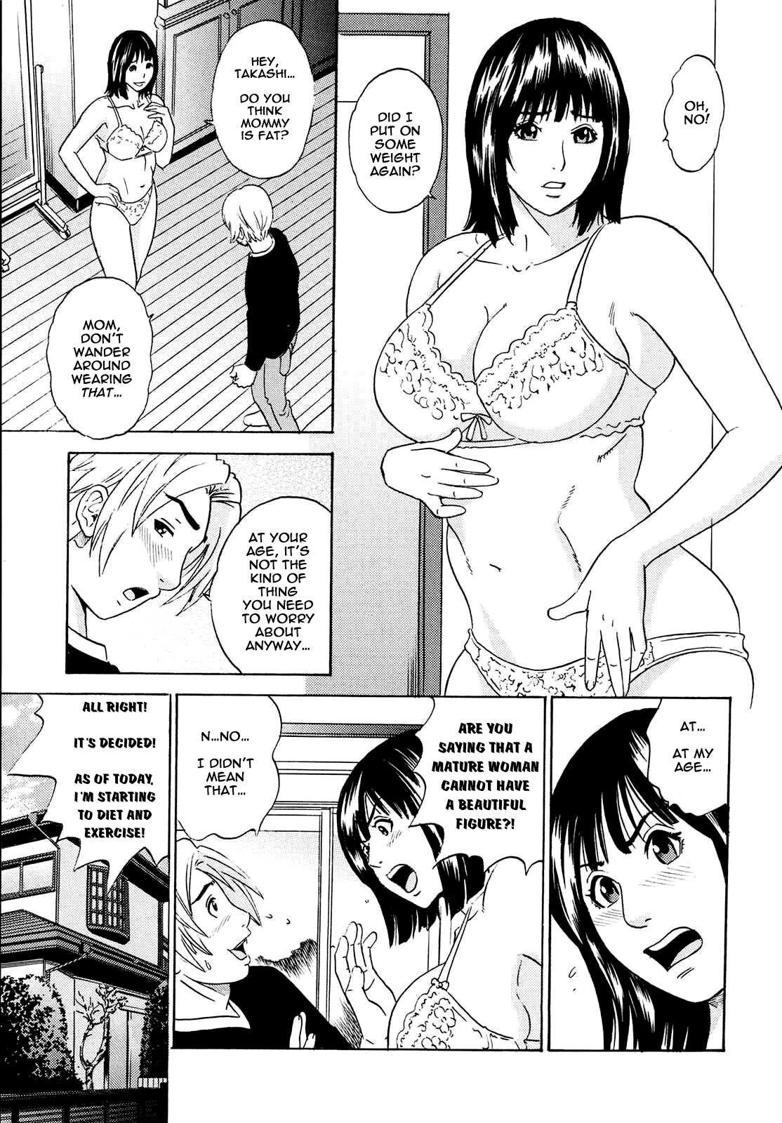 [Tange Suzuki] Pako-Pako Diet | Banging for Weight Loss (Mama ga Iku! Boku wa Dopyu!) [English] [shinkage] [Decensored] page 1 full