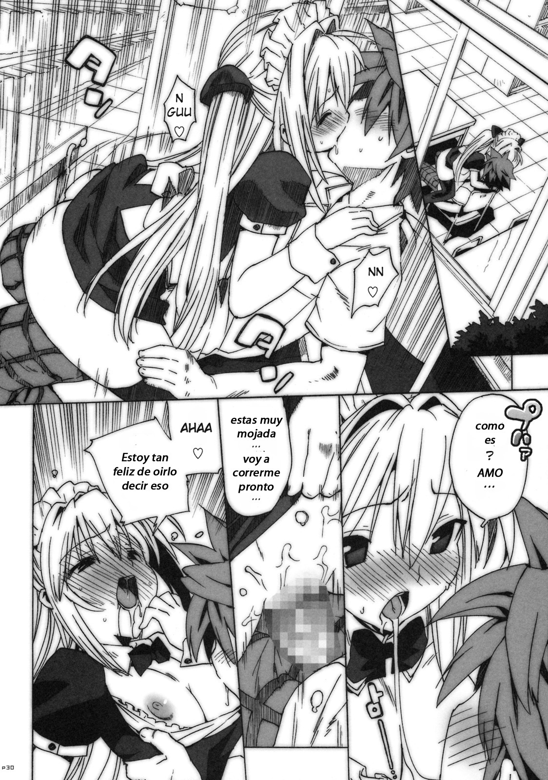 (C74) [Number2 (Takuji)] Kosu Tora (To LOVE ru) [Spanish] page 28 full