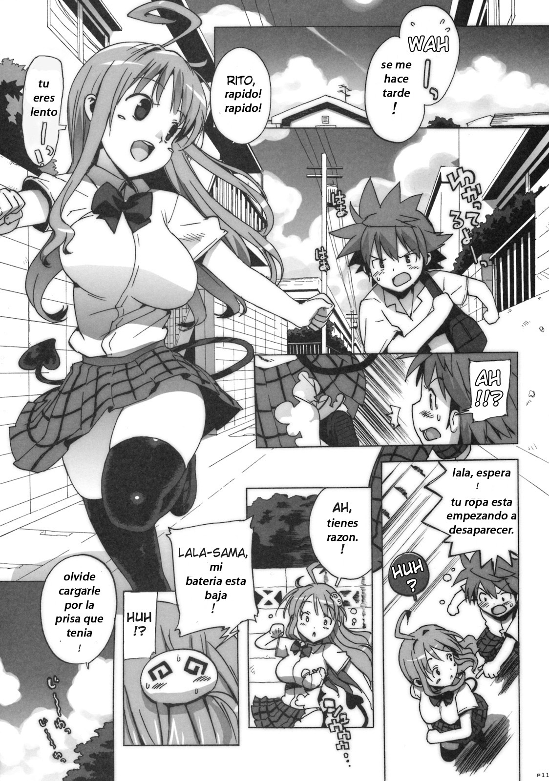 (C74) [Number2 (Takuji)] Kosu Tora (To LOVE ru) [Spanish] page 9 full