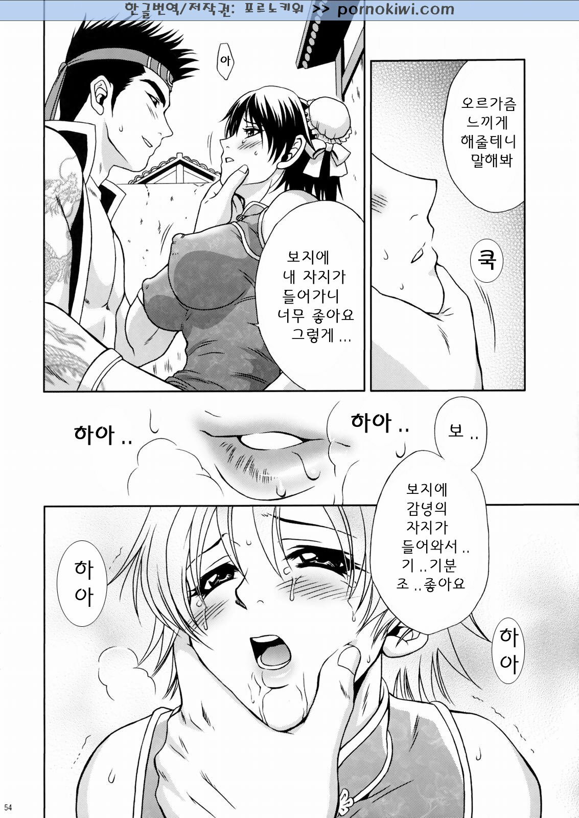 (C66) [U.R.C (Momoya Show-Neko)] Rikuson-chan ~Lovely Gunshi no Himitsu~ (Dynasty Warriors) [Korean] [Pornokiwi] page 53 full