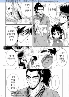 (C66) [U.R.C (Momoya Show-Neko)] Rikuson-chan ~Lovely Gunshi no Himitsu~ (Dynasty Warriors) [Korean] [Pornokiwi] - page 41
