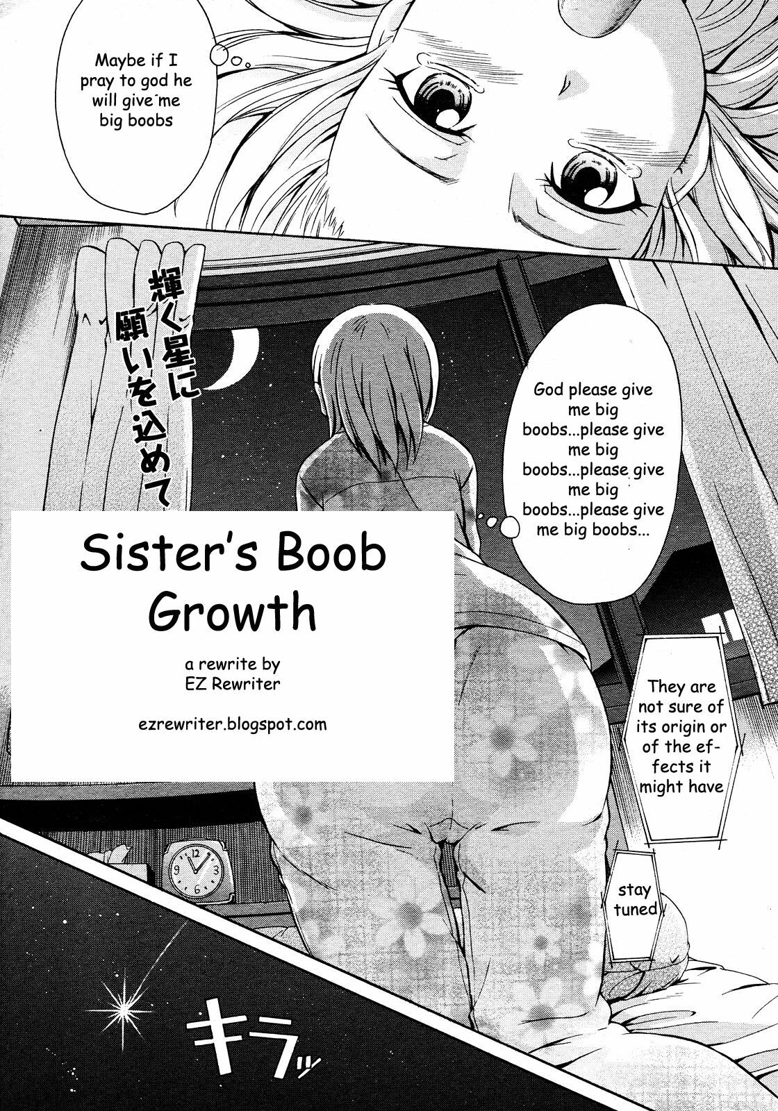 Sister's Boob Growth [English] [Rewrite] [EZ Rewriter] page 3 full