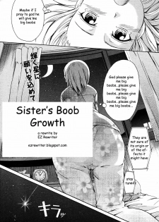 Sister's Boob Growth [English] [Rewrite] [EZ Rewriter] - page 3