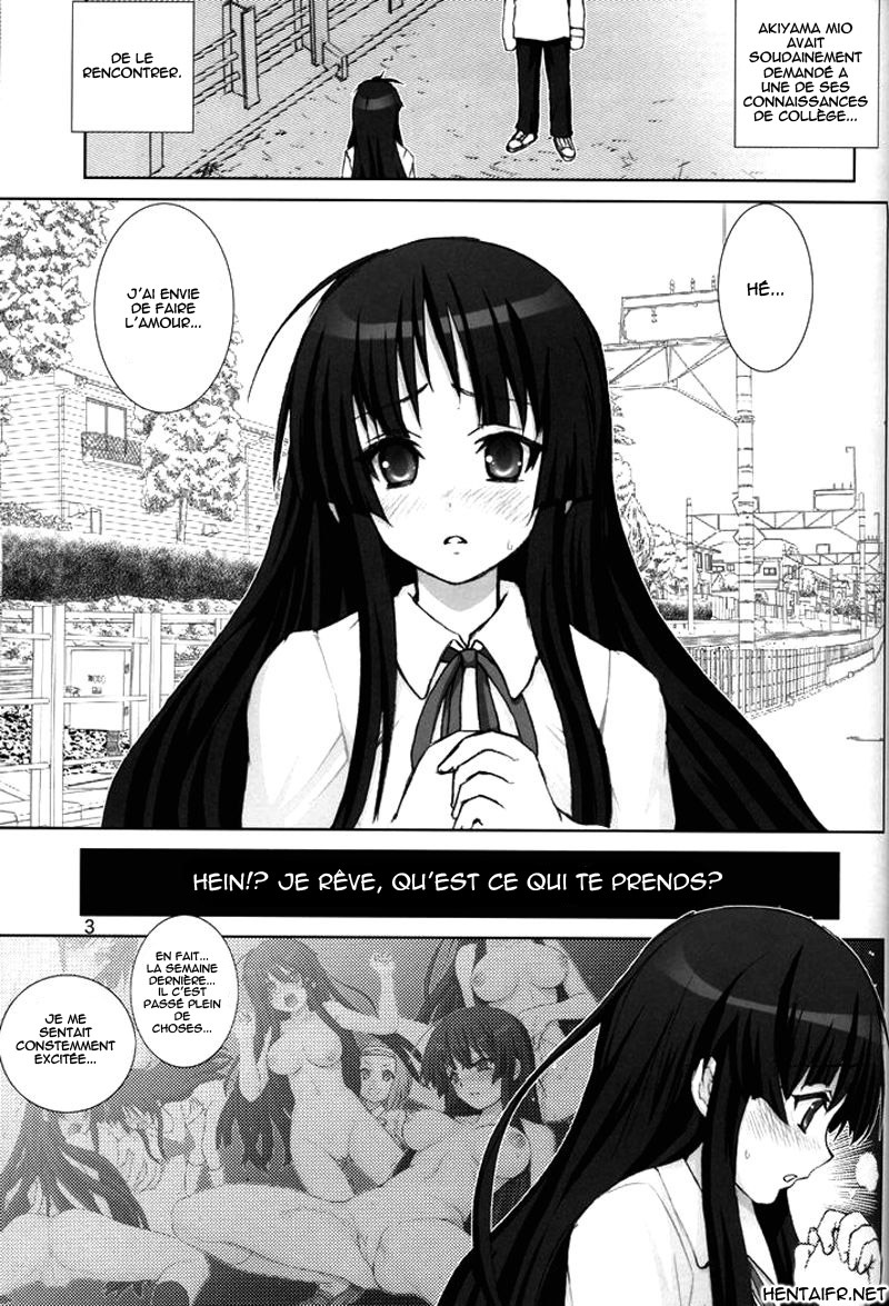 [Raijinkai (Harukigenia)] Mio-chan no Binetsu Kaishou Daisakusen!! (K-ON!) [French] page 2 full