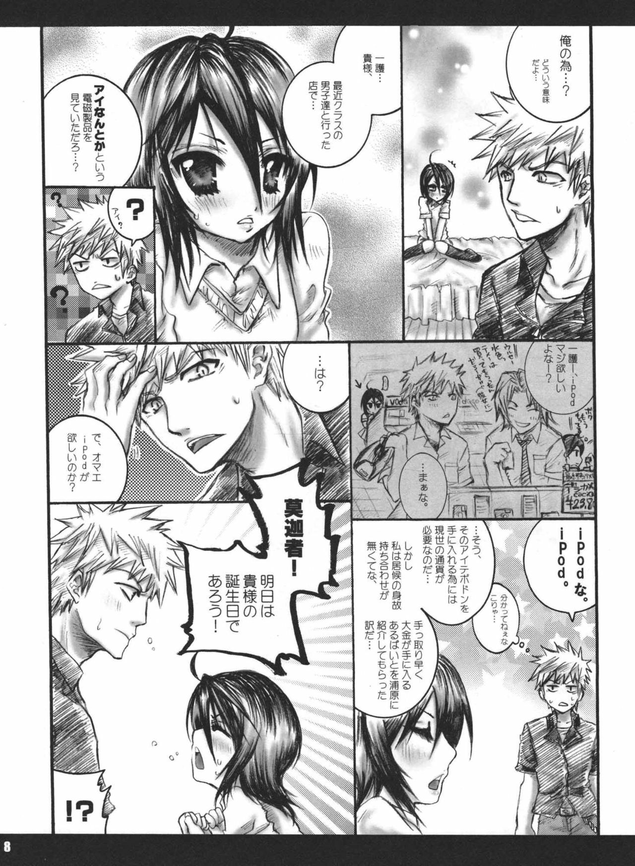 (C70) [PONCHEES (Kari) (Irohane Sui)] Seishun Sneaker (Bleach) page 7 full