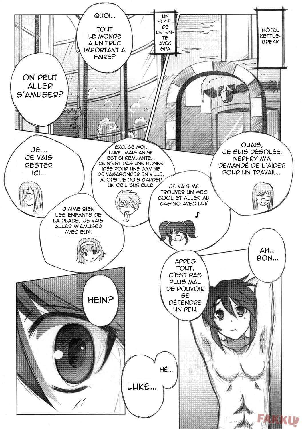 (C70) [Mahirutei (Izumi Mahiru)] Melon ni Melon Melon (Tales of the Abyss) [French] page 4 full