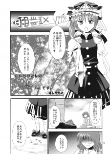 (C76) [Hashiya, Rengeza (Hashiyamoto, Inui Nui)] Zecchou Saiban - Climax Trial (Touhou Project) - page 19