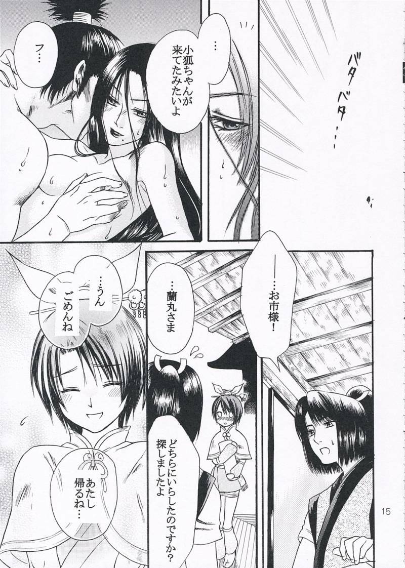 (C68) [Ray Flood (Ayaginu Yuki)] Chirimen Renka (Sengoku Musou) page 14 full