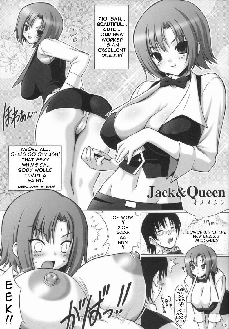 (Kyonyuukko 2) [FREAKS (Mike, Onomeshin)] Super Black Jackpot (Super Black Jack) [English] {doujin-moe.us} page 3 full
