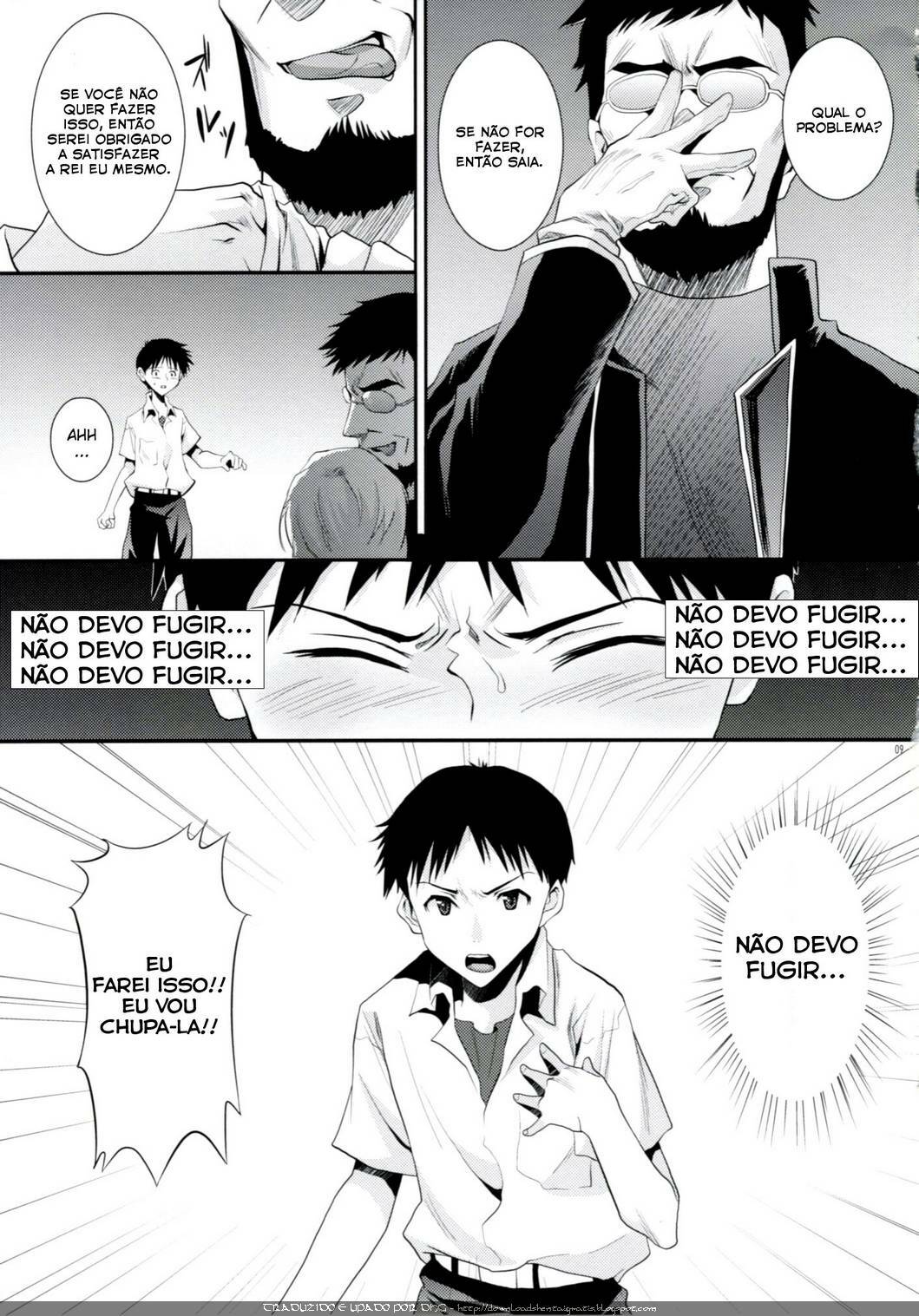 (C76) [Koakuma Sageha (Sage Joh)] ERO Shuurai Ayanami Rei no Baai (Neon Genesis Evangelion) [Portuguese-BR] [DHG] page 8 full