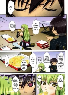 (COMIC1☆2) [ORANGE☆SOFT (Aru Ra Une)] C.C. no Tsumeawase | C.C. Assortment (Code Geass) [Spanish] [solid_one] - page 2