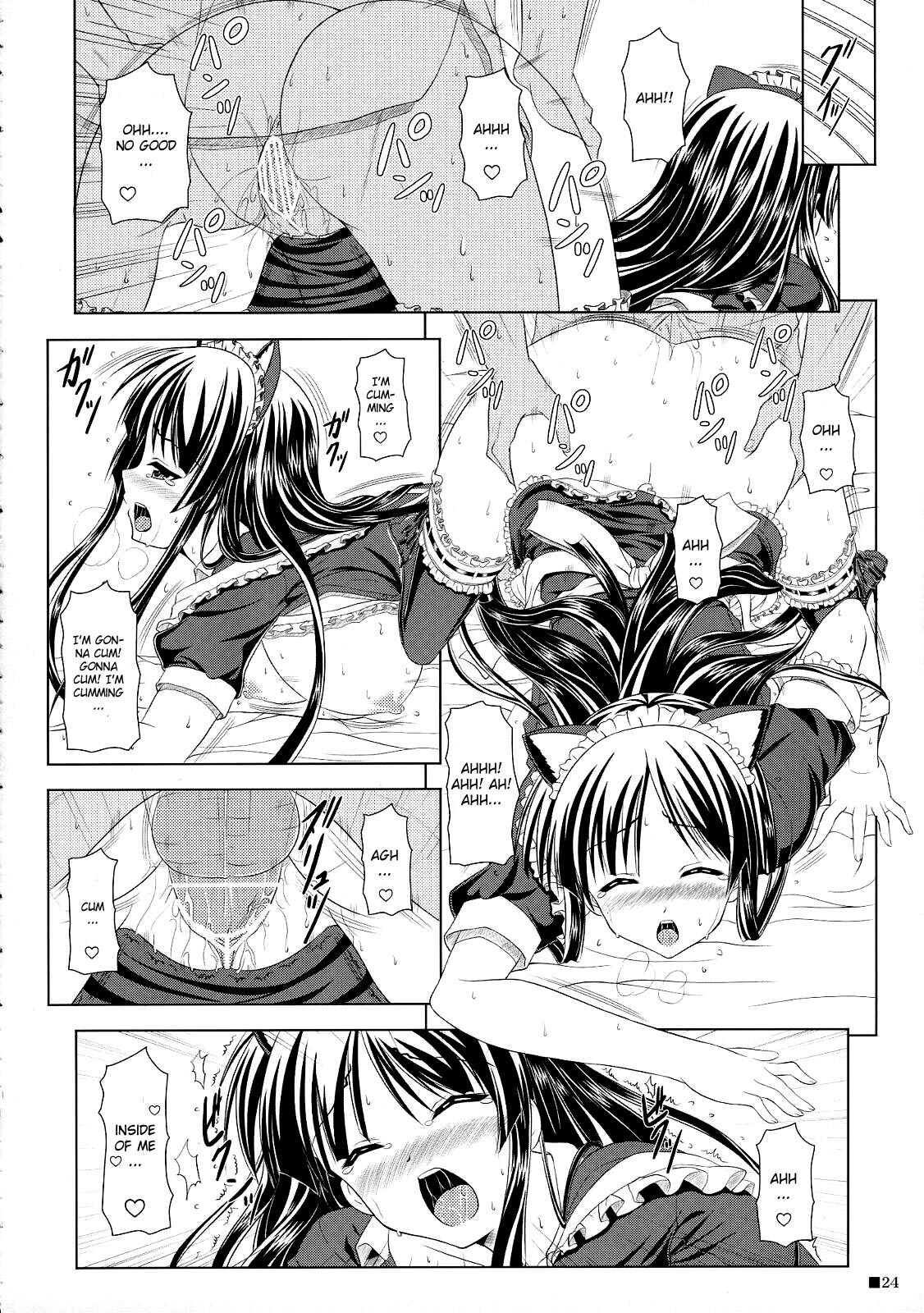 (C76) [Turning Point (Uehiro)] Mio-Nyan! (K-ON!) [ENG] [CGrascal] page 23 full