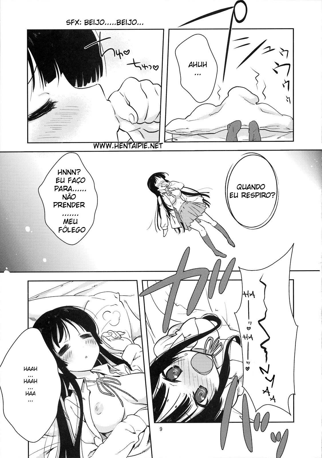 (C76) [Nama Cream Biyori (Nanase Meruchi)] Mio-tan! (K-ON!) [Portuguese-BR] [Hentai Pie] page 8 full
