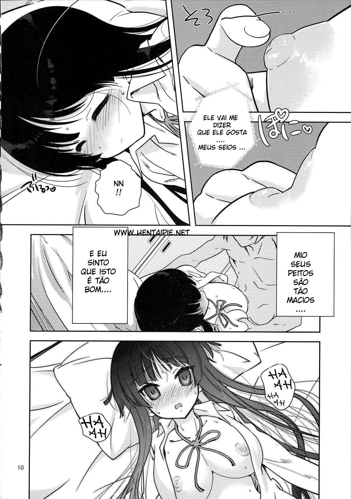 (C76) [Nama Cream Biyori (Nanase Meruchi)] Mio-tan! (K-ON!) [Portuguese-BR] [Hentai Pie] page 9 full