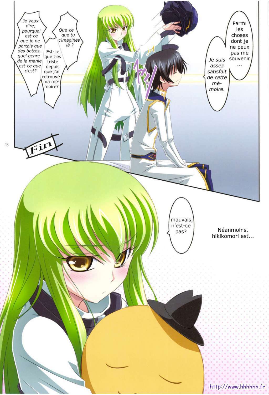 (C75) [Mahirutei (Izumi Mahiru)] C.C.Lemonade R2 (CODE GEASS: Lelouch of the Rebellion) [French] [hhhhhh.fr] page 13 full