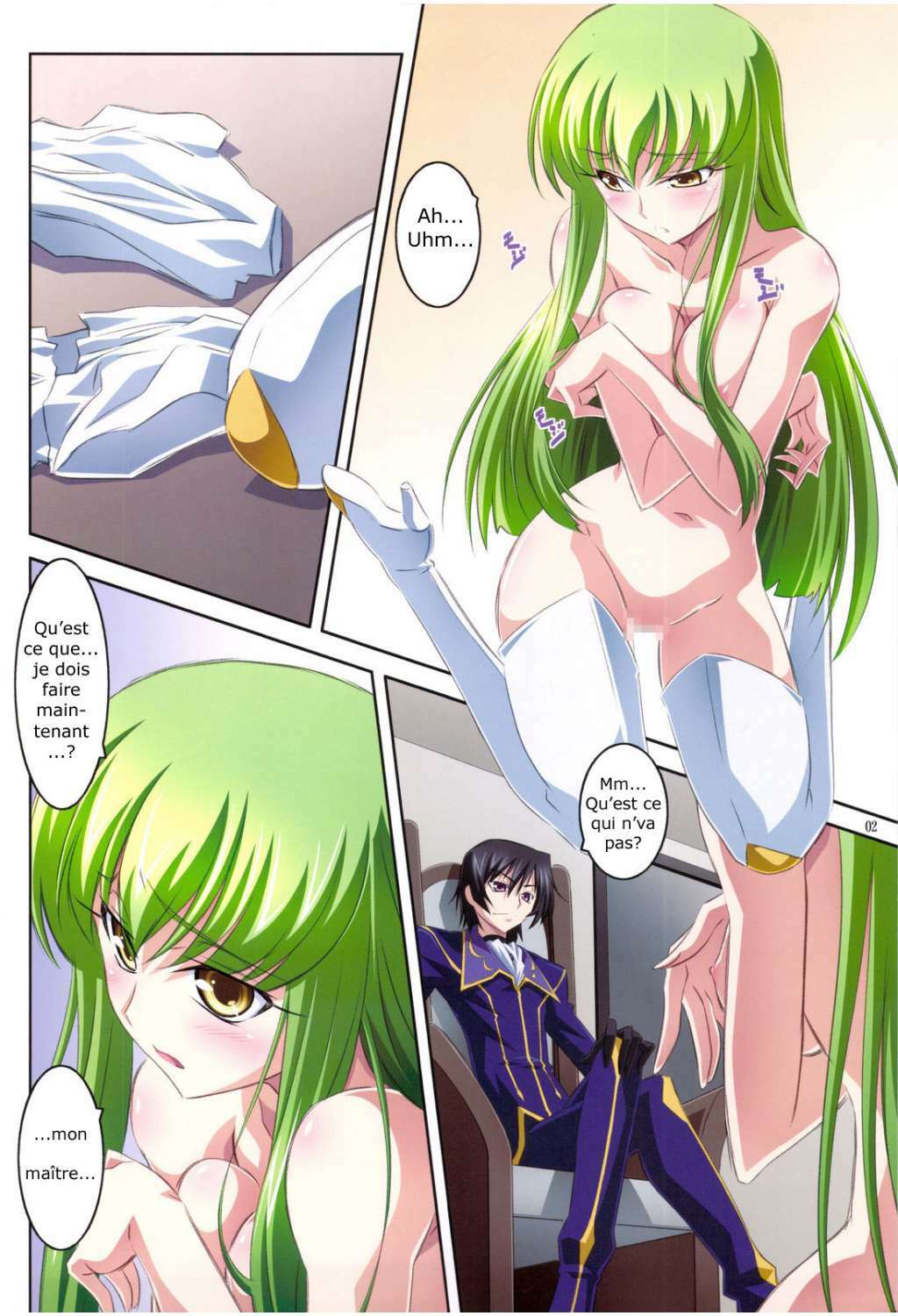 (C75) [Mahirutei (Izumi Mahiru)] C.C.Lemonade R2 (CODE GEASS: Lelouch of the Rebellion) [French] [hhhhhh.fr] page 2 full