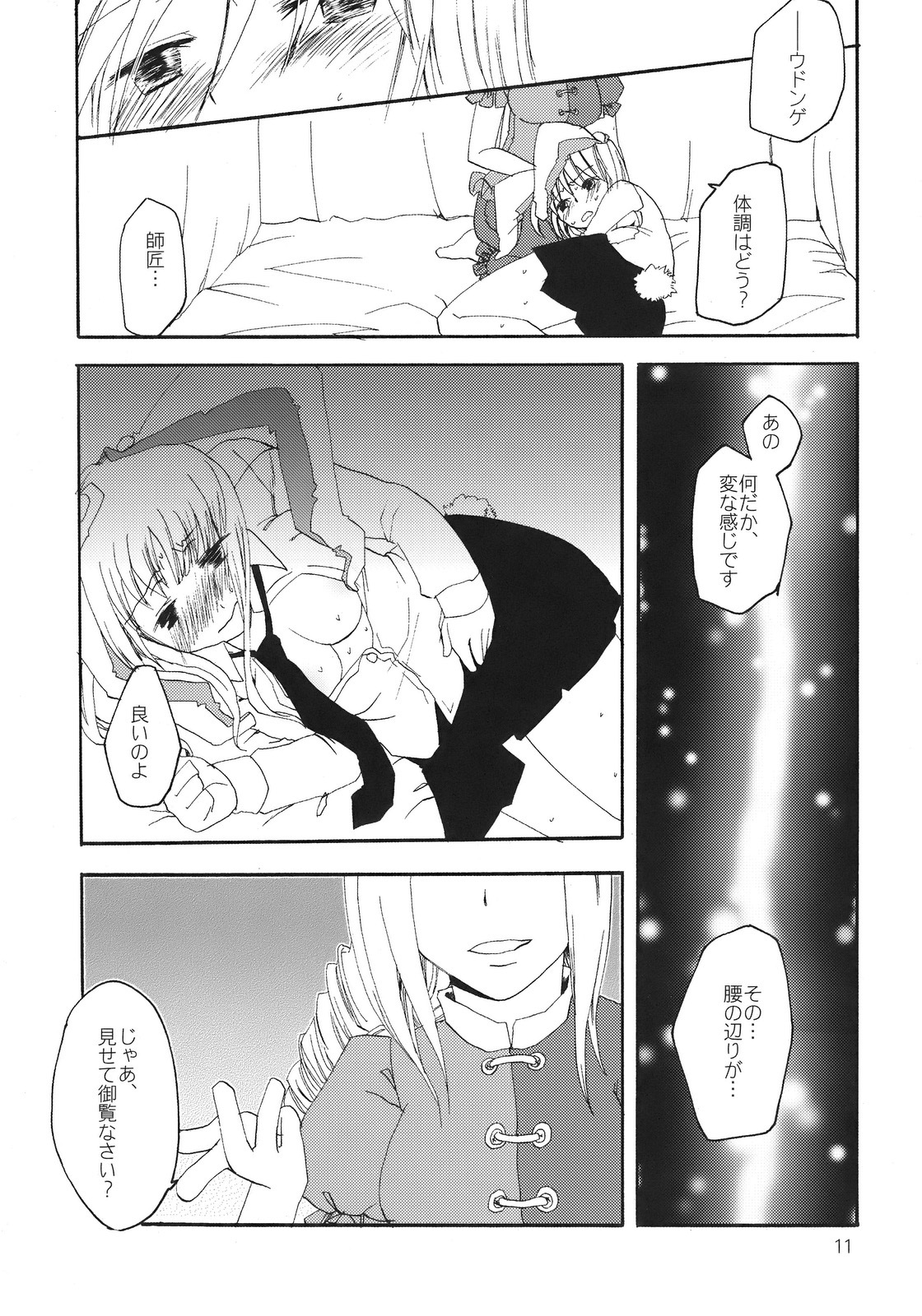 (Tsuki no Utage) [pinktips.info (kazuha)] Souka Ryouran no Bouchuujutsu (Touhou Project) page 11 full