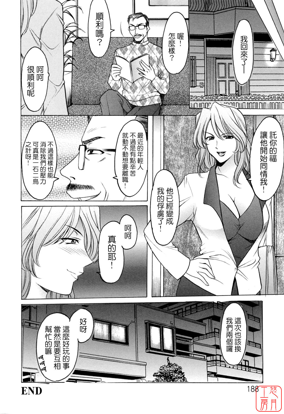 [Hoshino Ryuichi] Hataraku Oneesan ha Back ga Osuki [Chinese] page 189 full