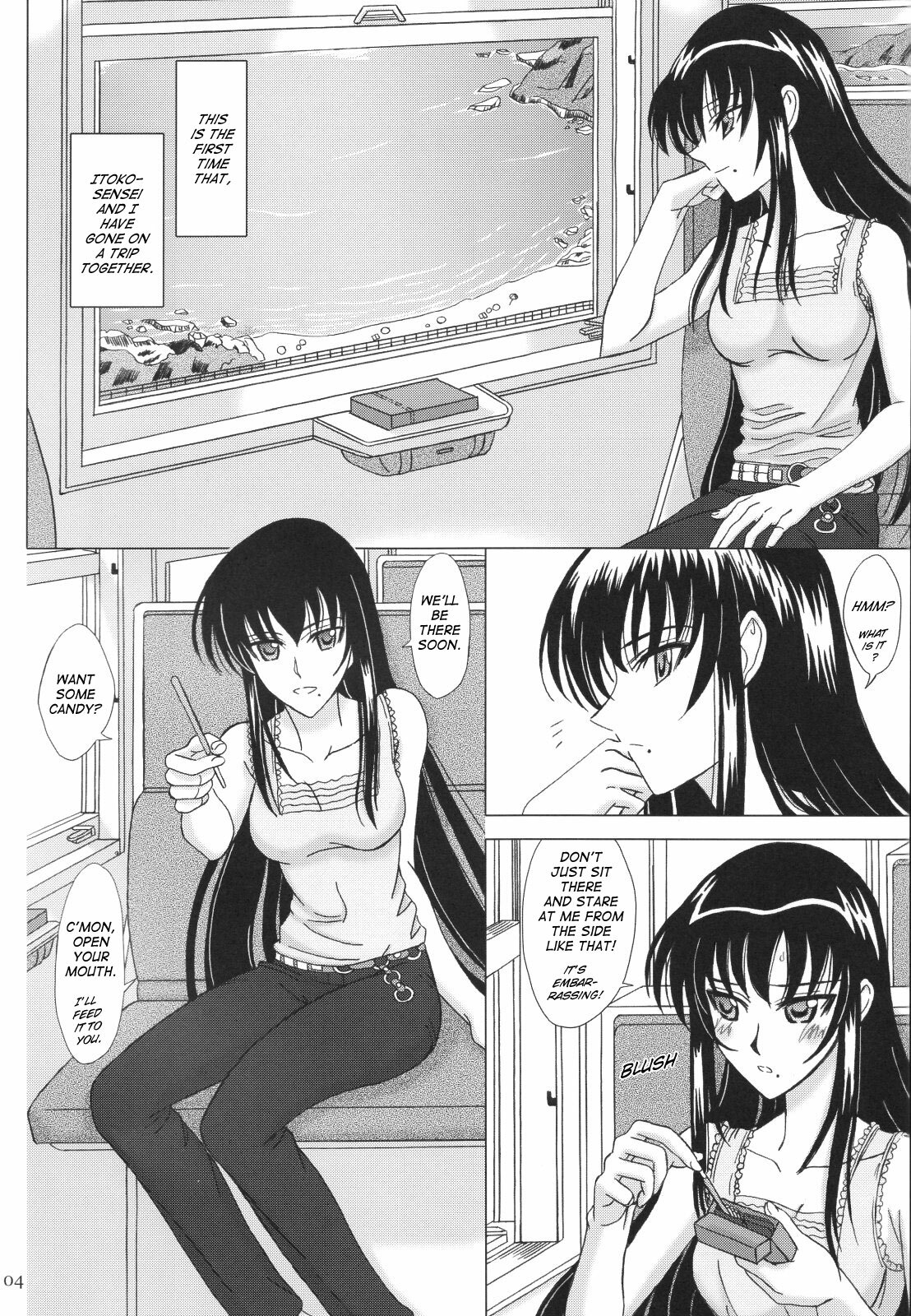 [Lover's (Inanaki Shiki)] Itoko Sensei to Love Love Natsuyasumi | A Lovey Dovey Summer Break with Itoko-sensei (School Rumble) [English] page 3 full