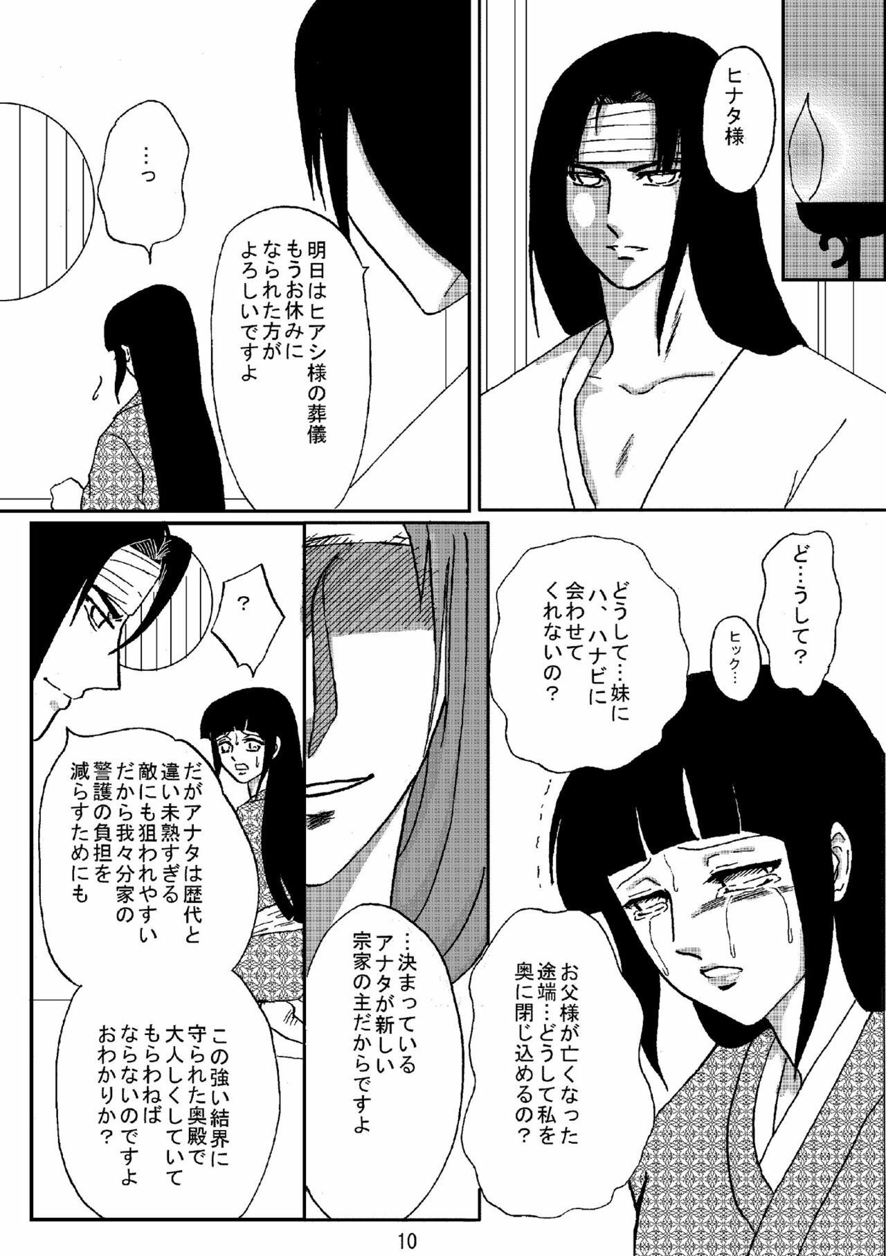 [Neji Hina no Sekai (Kuuya)] Yami ni Saku Hana I (NARUTO) page 9 full