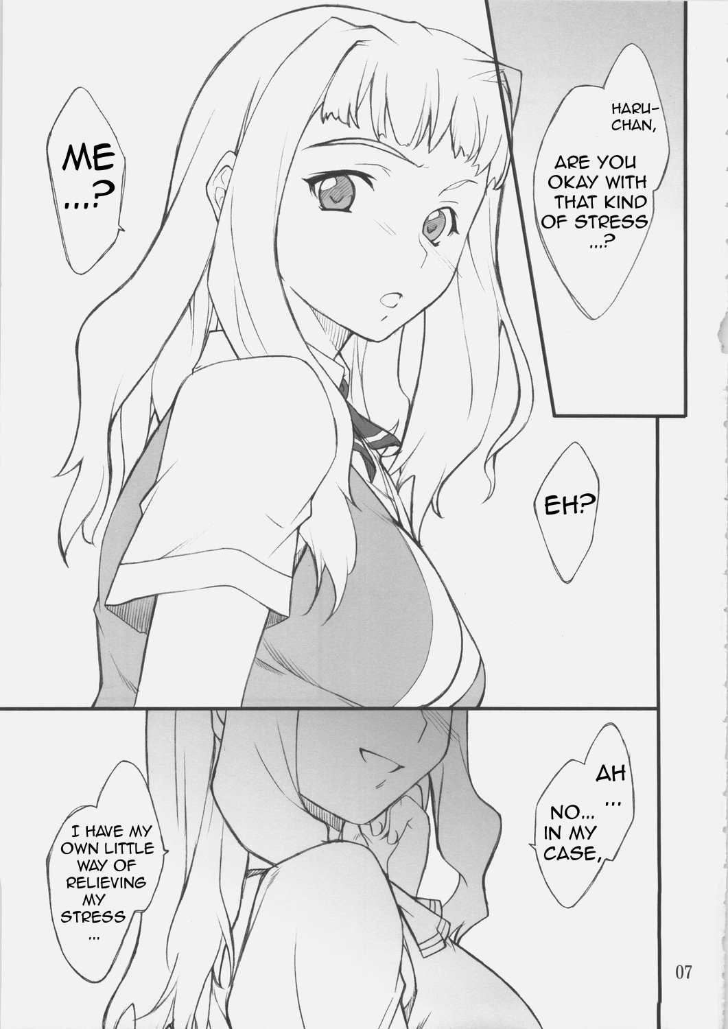 (C69) [P.Forest (Hozumi Takashi)] Haruka-chan to Iroiro (Mai Hime) [English] page 6 full