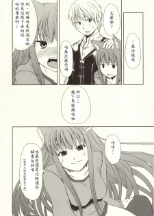 (Mimiket 16) [Neko no Paraiso (Neko no Te)] Ookami no Enbukyoku (Spice and Wolf) [Chinese] - page 19